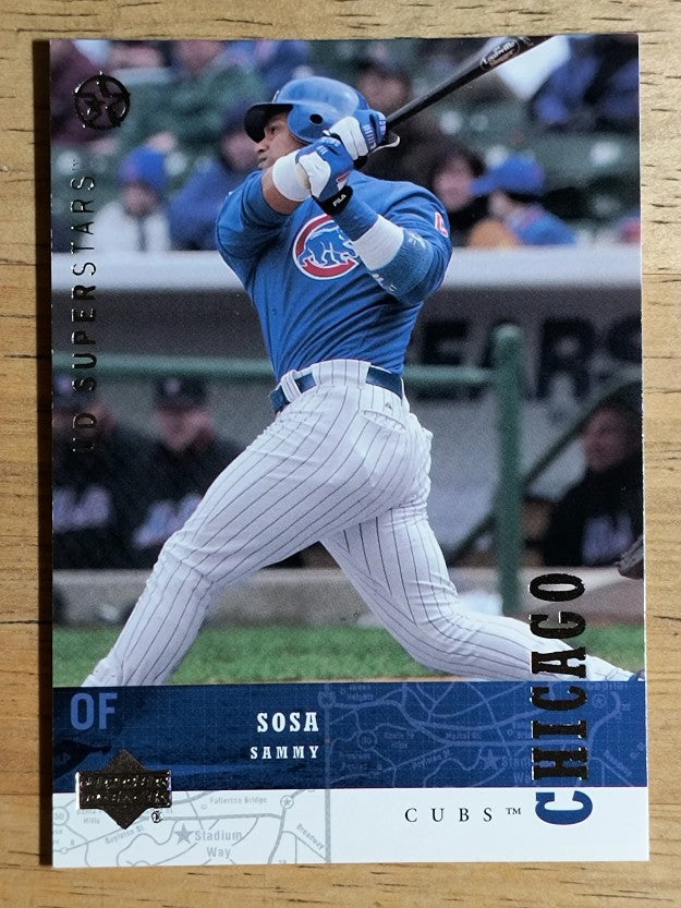 2002-03 UD SuperStars #42 Sammy Sosa