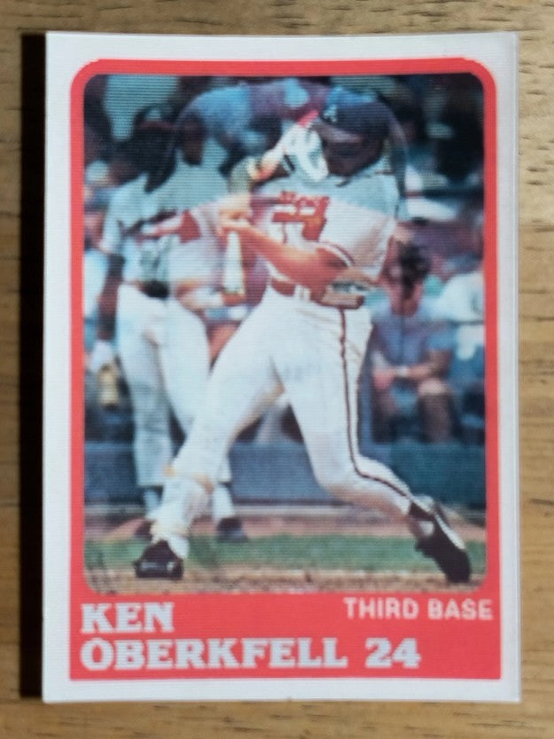 1988 Sportflics #165 Ken Oberkfell