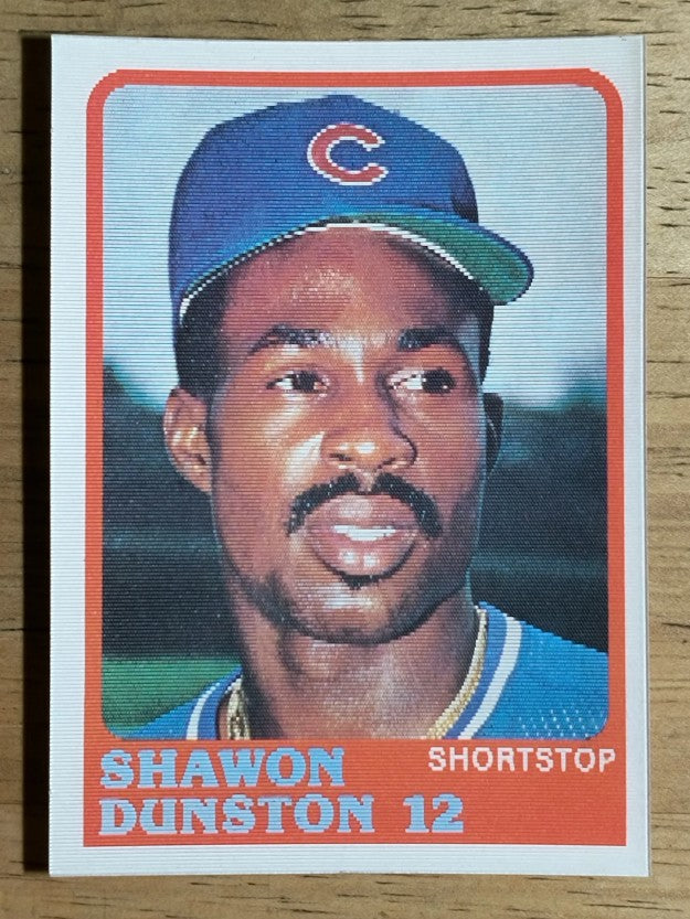 1988 Sportflics #163 Shawon Dunston