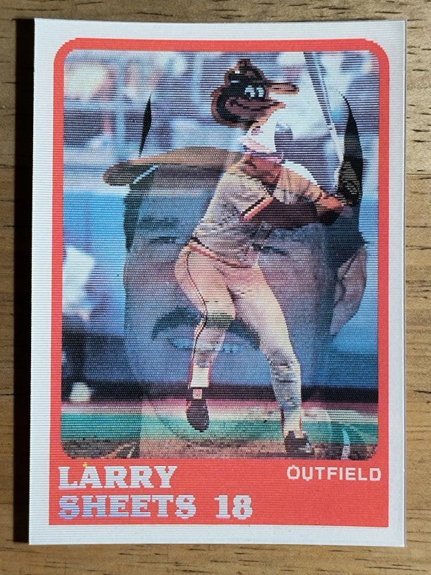 1988 Sportflics #161 Larry Sheets