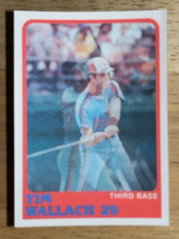 1988 Sportflics #151 Tim Wallach