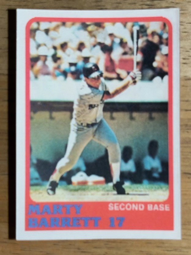 1988 Sportflics #157 Marty Barrett