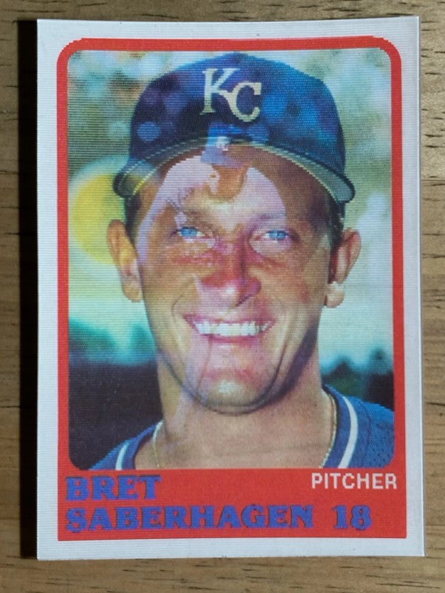 1988 Sportflics #15 Bret Saberhagen
