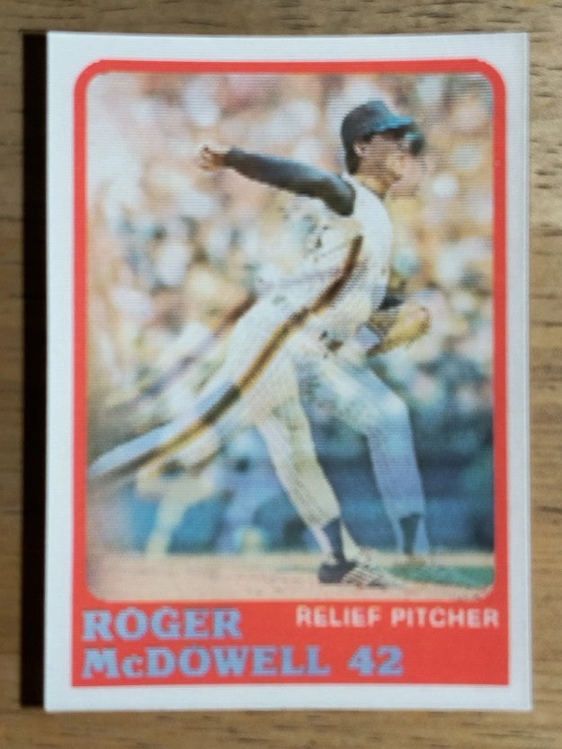 1988 Sportflics #42 Roger McDowell