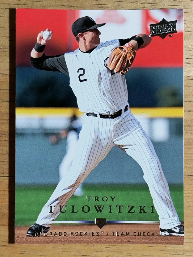 2008 Upper Deck #775 Troy Tulowitzki CL