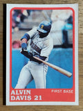 1988 Sportflics #52 Alvin Davis