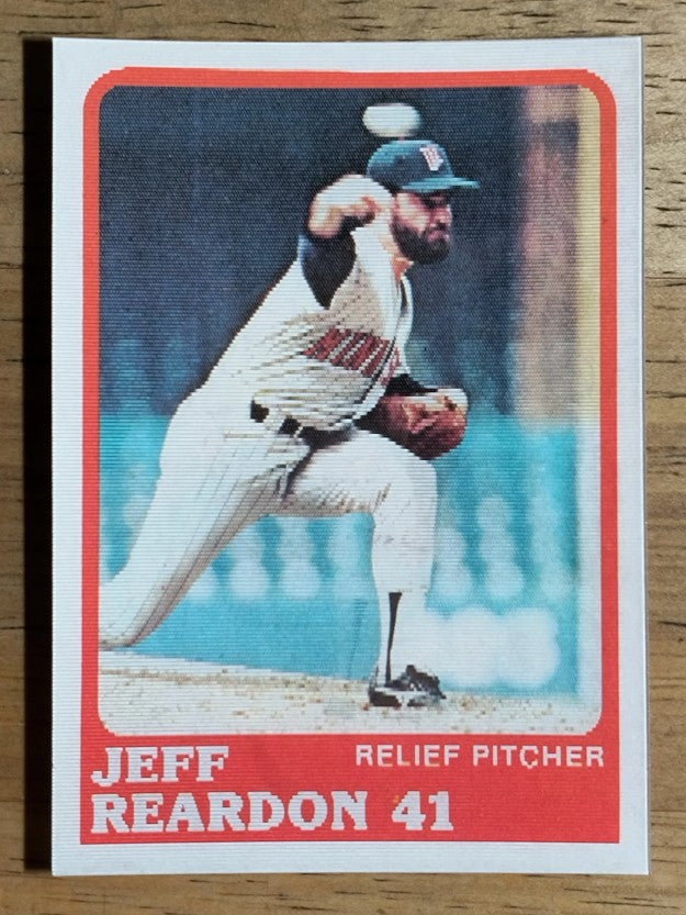 1988 Sportflics #53 Jeff Reardon