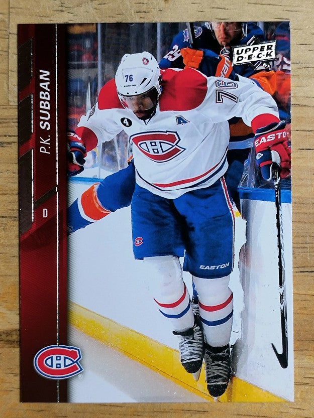 2015-16 Upper Deck #102 P.K. Subban