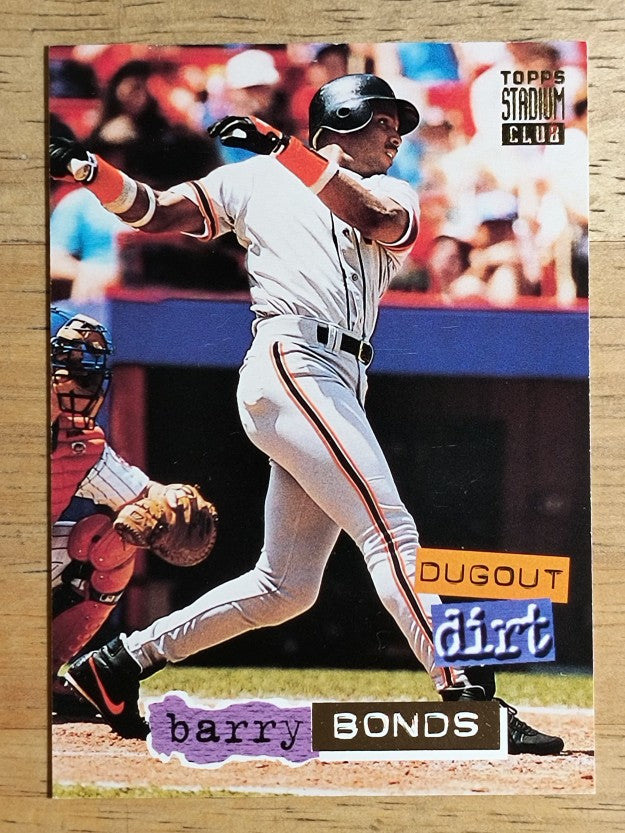 1994 Stadium Club Dugout Dirt #6 Barry Bonds