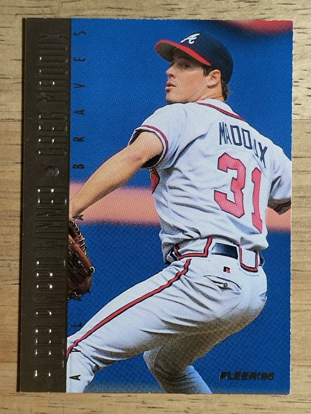 1995 Fleer Award Winners #4 Greg Maddux