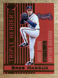 2000 Revolution Triple Header #23 Greg Maddux