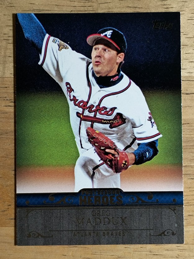 2013 Topps Update Postseason Heroes #5 Greg Maddux