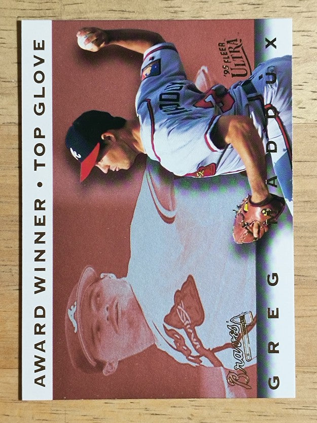 1995 Ultra Award Winners #18 Greg Maddux