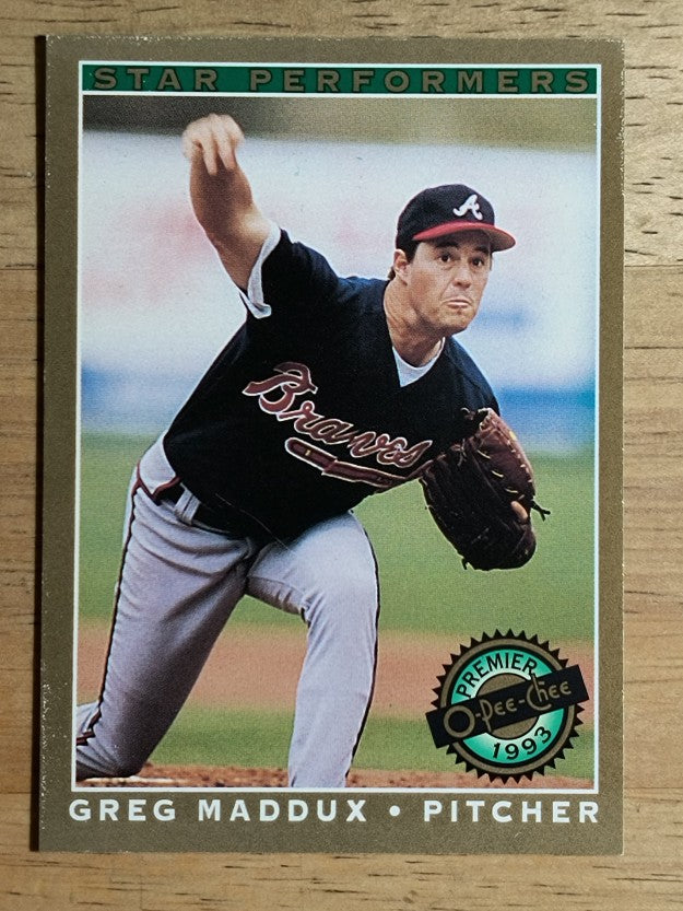 1993 O-Pee-Chee Premier Star Performers #19 Greg Maddux