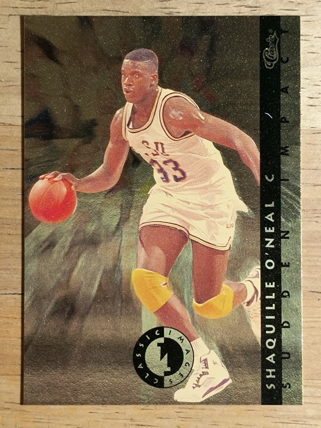 1993-94 Images Four Sport Sudden Impact #SI9 Shaquille O'Neal