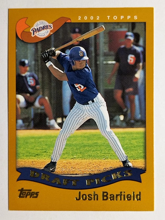 2002 Topps #693 Josh Barfield DP RC