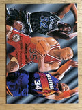 1994-95 Fleer Team Leaders #7 Shaquille O'Neal/Weatherspoon/Charles Barkley