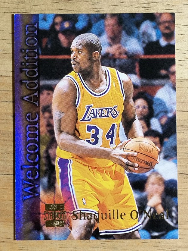 1996-97 Stadium Club Welcome Additions #WA19 Shaquille O'Neal