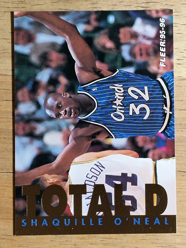 1995-96 Fleer Total D #7 Shaquille O'Neal