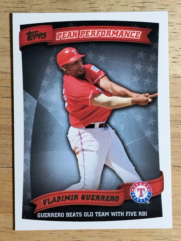 2010 Topps Peak Performance #102 Vladimir Guerrero