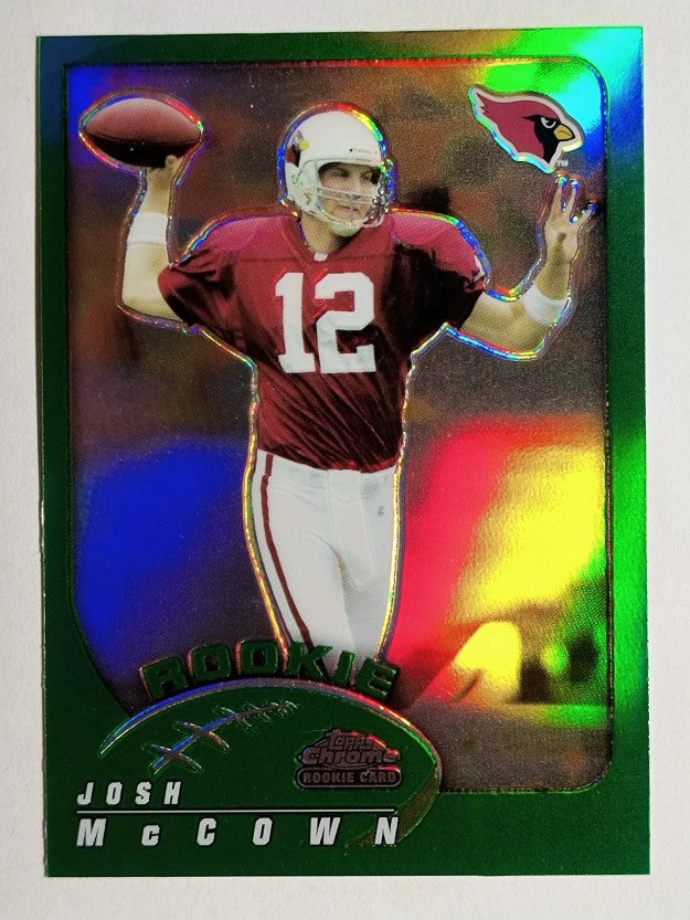 2002 Topps Chrome #189 Josh McCown RC