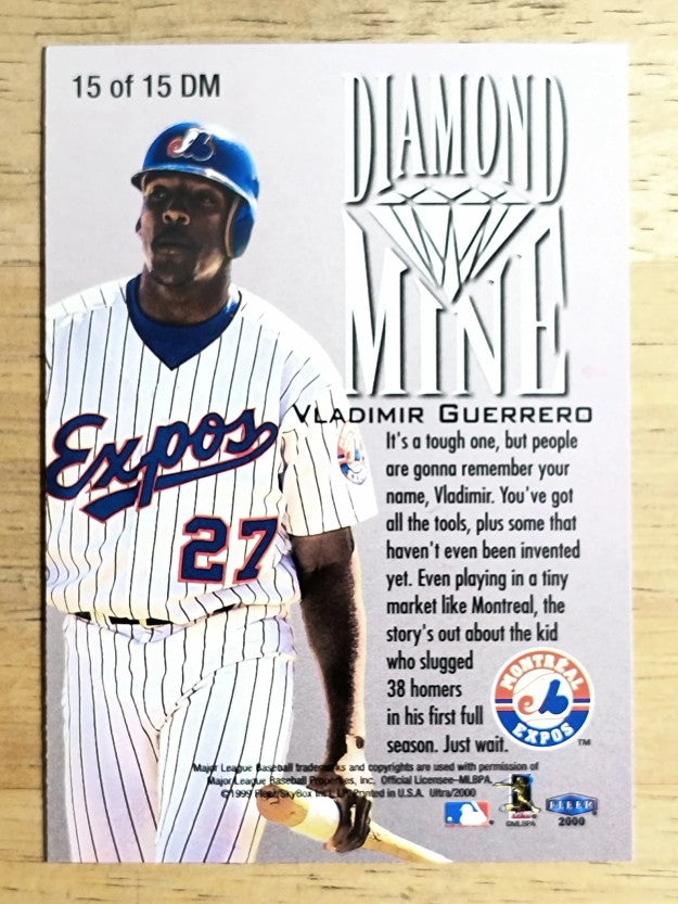 2000 Ultra Diamond Mine #15 Vladimir Guerrero