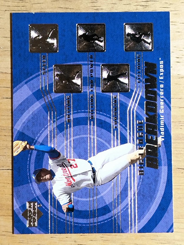 2003 Upper Deck Big League Breakdowns #BL10 Vladimir Guerrero