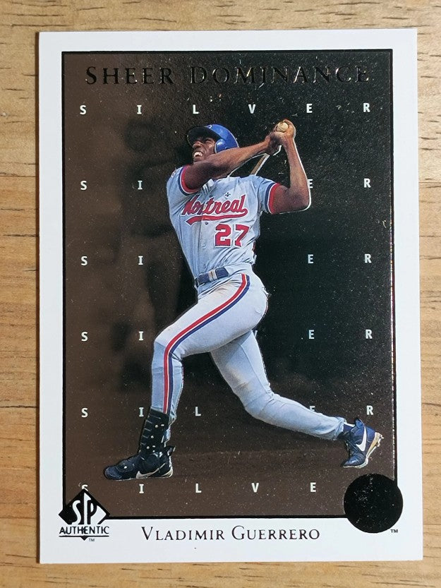 1998 SP Authentic Sheer Dominance #SD16 Vladimir Guerrero