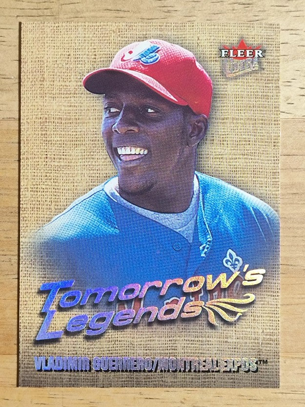 2001 Ultra Tomorrow's Legends #8 Vladimir Guerrero