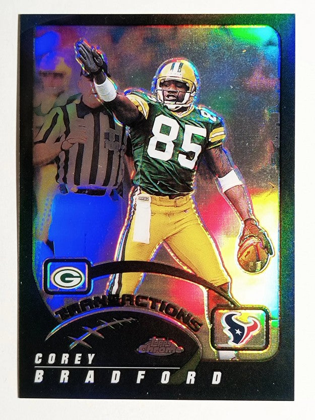 2002 Topps Chrome Refractors #62 Corey Bradford