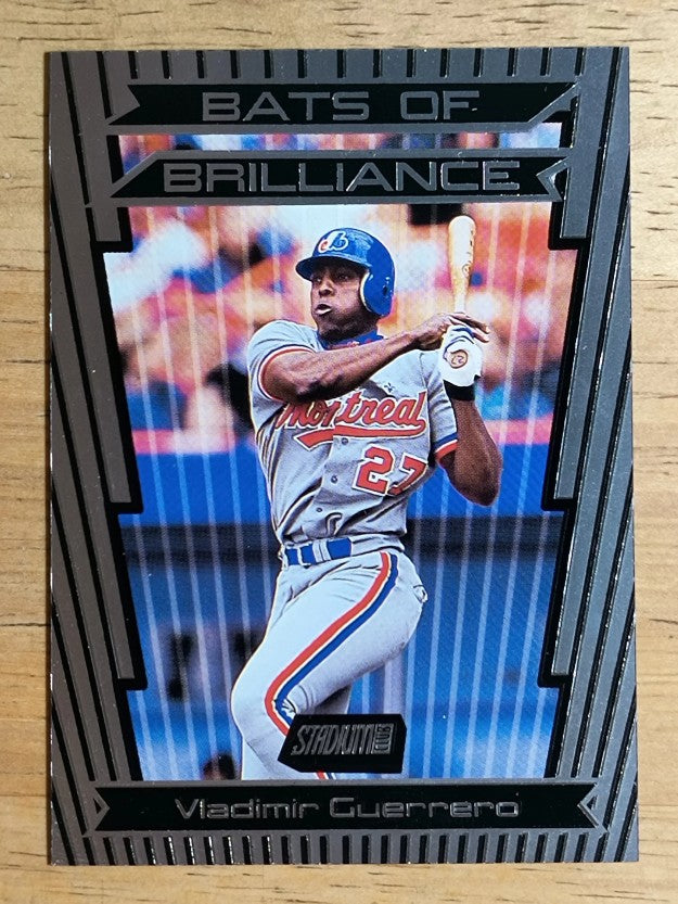 2000 Stadium Club Bats of Brilliance #BB9 Vladimir Guerrero