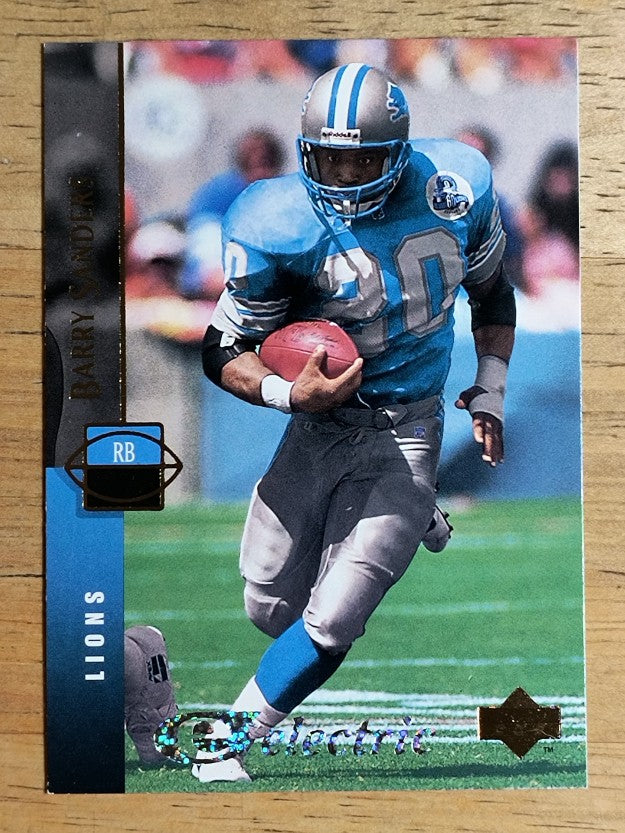 1994 Upper Deck Electric Silver #129 Barry Sanders (EXMT)