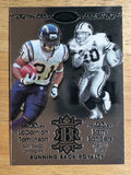 2007 Topps Chrome Running Back Royalty #TS LaDainian Tomlinson/Barry Sanders