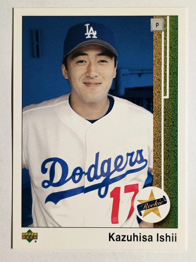 2002 UD Authentics #179 Kazuhisa Ishii SR RC