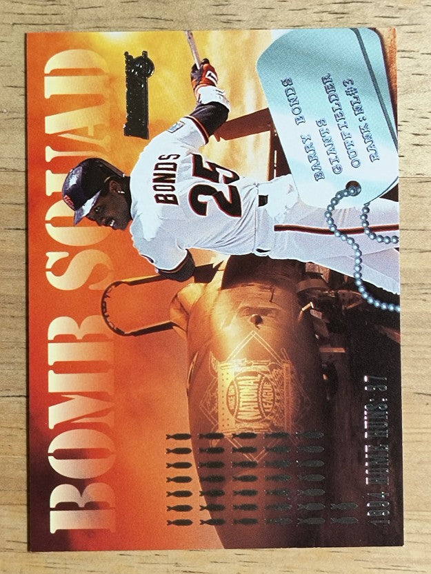 1995 Donruss Bomb Squad #3 Barry Bonds/Albert Belle