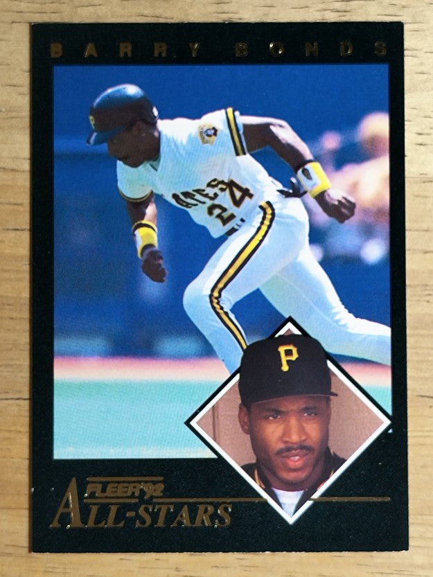 1992 Fleer All-Stars #3 Barry Bonds (NM)