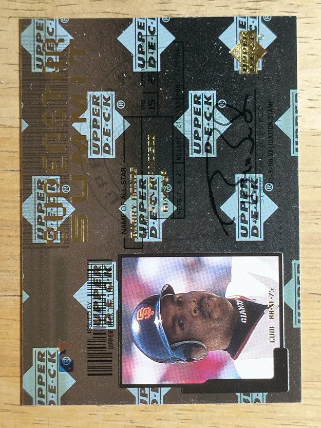 2001 Upper Deck Superstar Summit #SS3 Barry Bonds