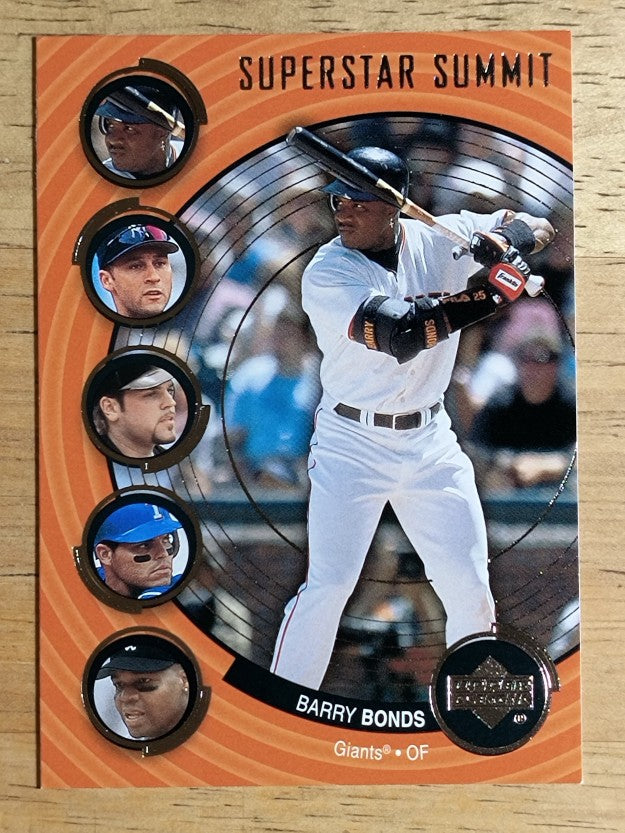 2002 Upper Deck Superstar Summit II #SS11 Barry Bonds