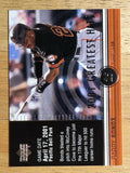 2002 Upper Deck 2001 Greatest Hits #GH1 Barry Bonds