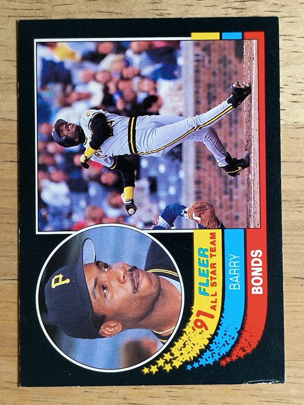1991 Fleer All-Stars #5 Barry Bonds (VGEX)