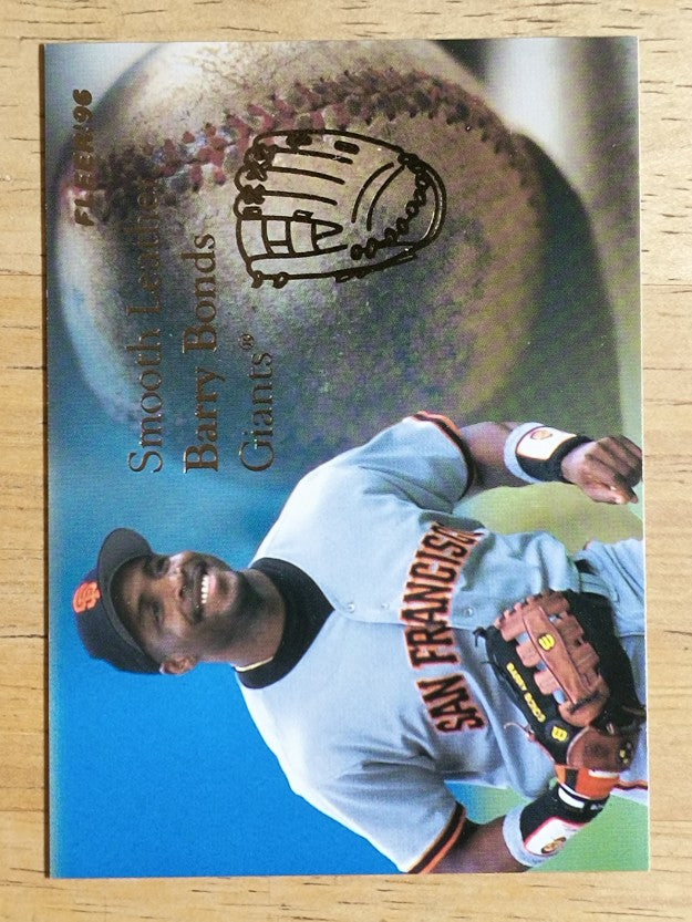 1996 Fleer Update Smooth Leather #2 Barry Bonds