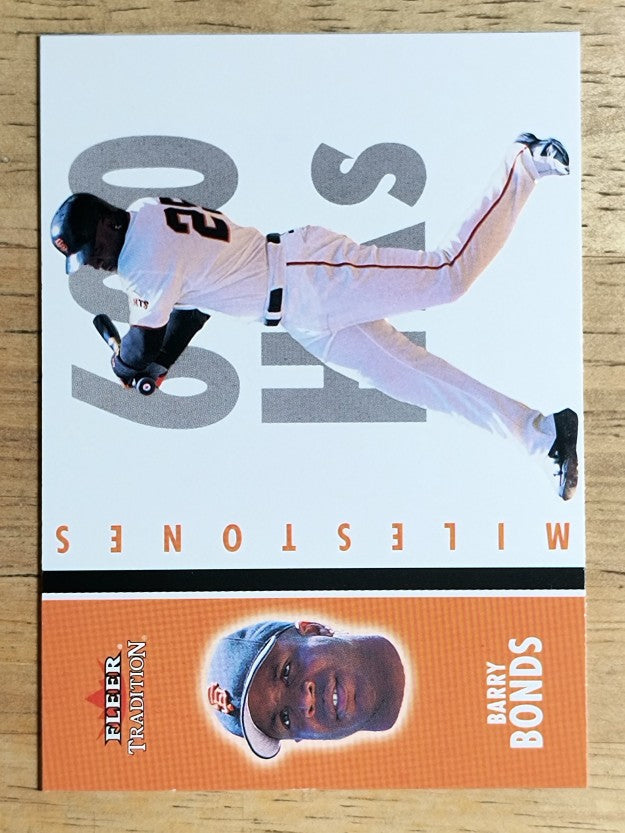 2003 Fleer Tradition Milestones #21 Barry Bonds