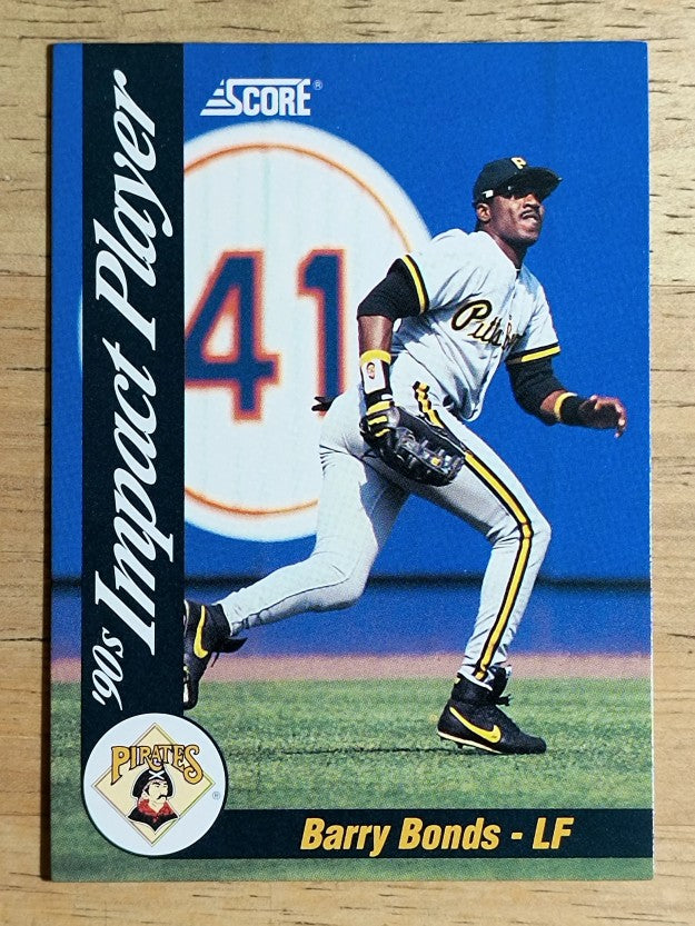 1992 Score Impact Players #55 Barry Bonds