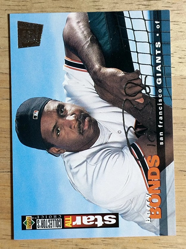 1995 Collector's Choice SE Silver Signature #105 Barry Bonds