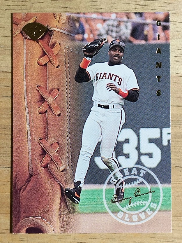 1995 Leaf Great Gloves #3 Barry Bonds