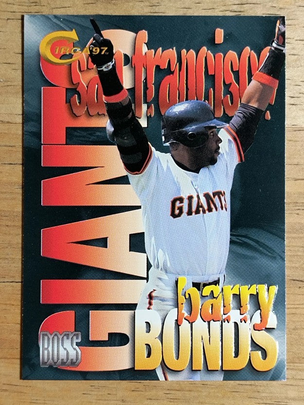 1997 Circa Boss #3 Barry Bonds