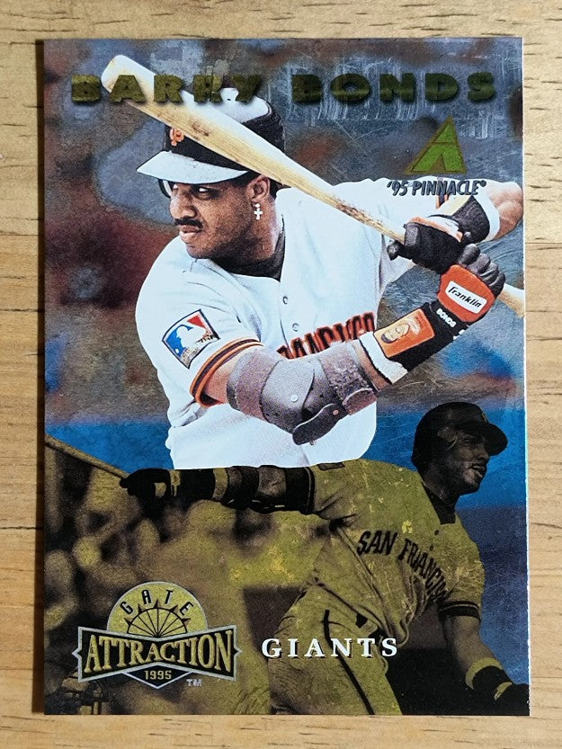 1995 Pinnacle Gate Attractions #GA6 Barry Bonds