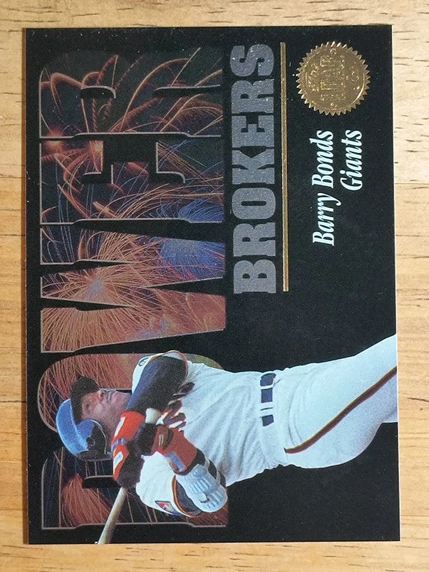 1994 Leaf Power Brokers #3 Barry Bonds