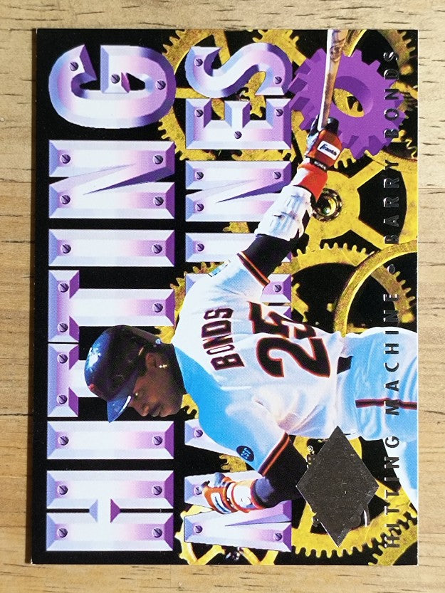 1994 Ultra Hitting Machines #3 Barry Bonds (NM)