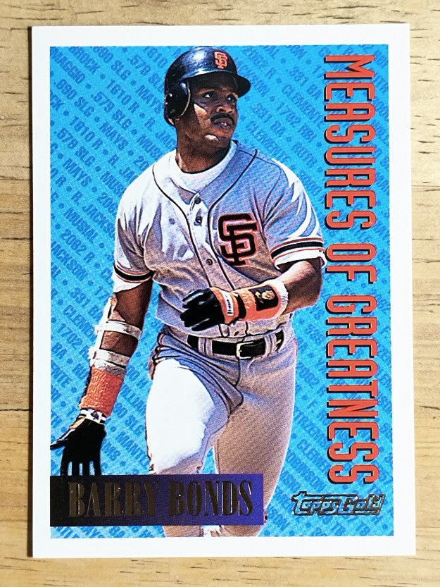 1994 Topps Gold #605 Barry Bonds MOG